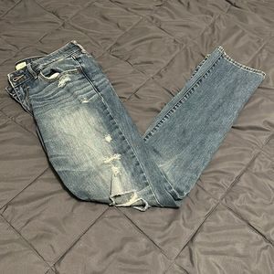 Abercrombie&Fitch Size8R Ripped Skinny Jeans